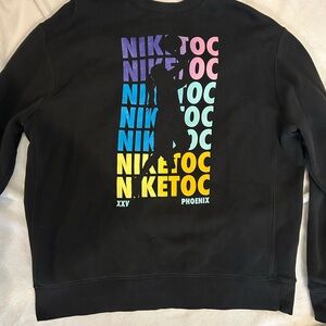 Nike Black Graphic Sweater